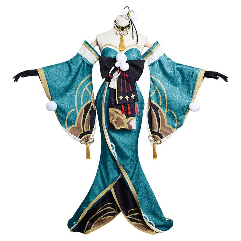 Ms Hina / Gorou Game Genshin Impact Cosplay Costume