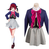 Oshi No Ko Hoshino Rubii Kana Arima Cosplay Costume School Uniform Outfits Halloween Carnival Party Suit