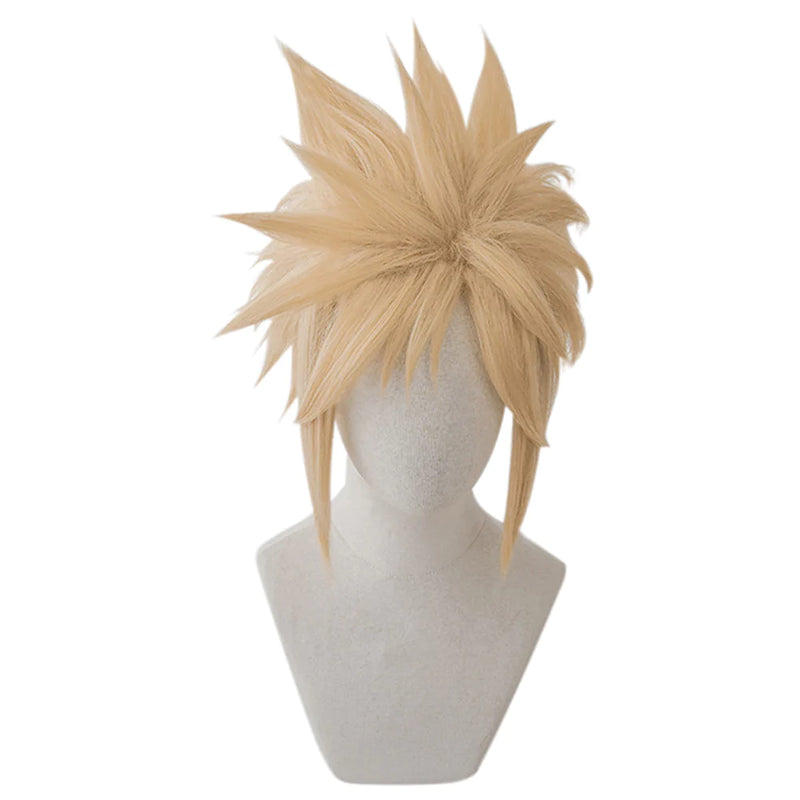 Final Fantasy VII FF7 Cloud Strife Cosplay Costume Wig