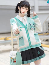 Hatsune Miku Collab V-neck Cardigan