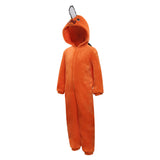 Adult Chainsaw Man-Pochita Cosplay Costume Jumpsuit Pajamas Sleepwear Halloween Carnival Suit