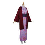 Demon Slayer Kanroji Mitsuri Cosplay Costume Kimono Outfits Halloween Carnival Suit