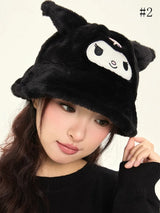 Sanrio Pochacco / Kuromi / Cinnamoroll Plush Bucket Hat