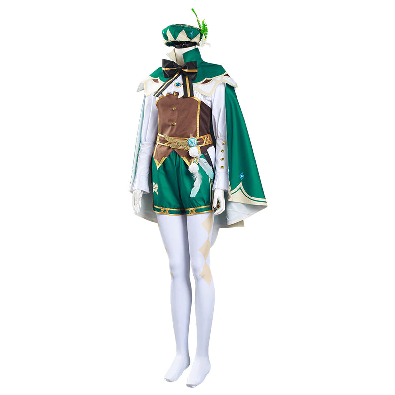 Venti Cosplay Game Genshin Impact Cosplay Costume