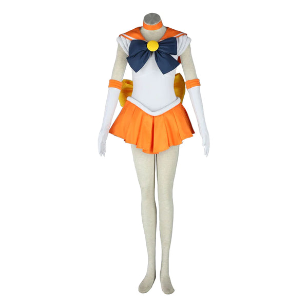 Sailor Moon Sailor Venus Minako Aino Cosplay Costume Outfits Halloween Carnival Suit