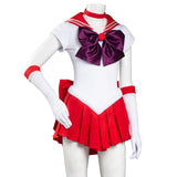 Sailor Moon Sailor Mars Halloween Carnival Suit Hino Rei Cosplay Costume Uniform Dress Outfit