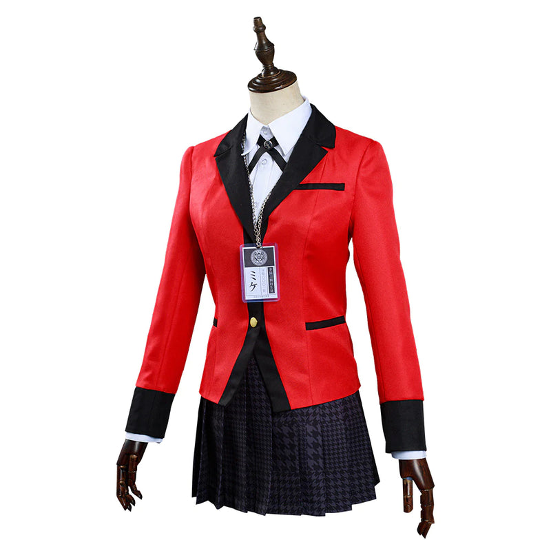 Kakegurui Compulsive Gambler Yumeko Jabami Cosplay Costume