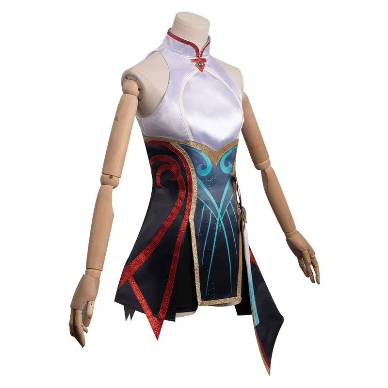 League Of Legends - Mythmaker Irelia Cosplay Costume Outfits Halloween Carnival Suit