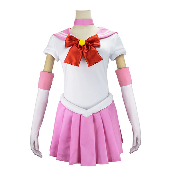 Sailor Moon Chibiusa Cosplay Costume Halloween Carnival Disguise Suit