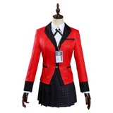 Kakegurui Compulsive Gambler Yumeko Jabami Cosplay Costume