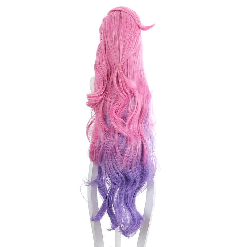 League Of Legends LOL KDA Groups Seraphine Heat Resistant Synthetic Hair Carnival Halloween Party Props Cosplay Wig