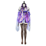 Keqing Game Genshin Impact Cosplay Costume Dress Outfits