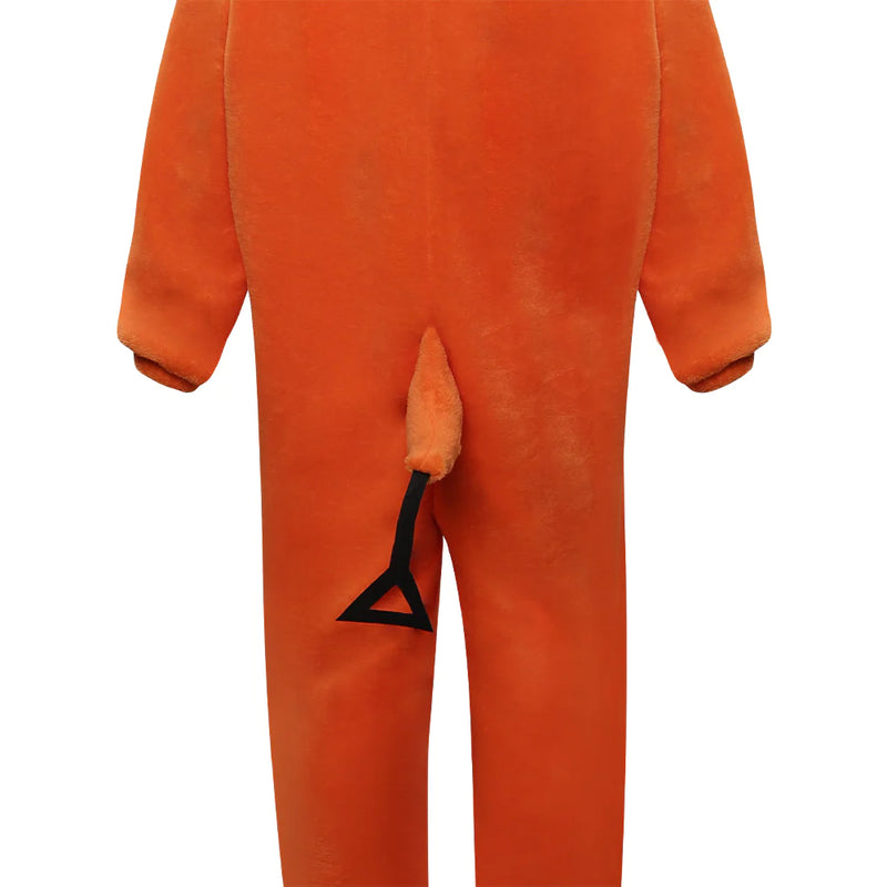 Adult Chainsaw Man-Pochita Cosplay Costume Jumpsuit Pajamas Sleepwear Halloween Carnival Suit