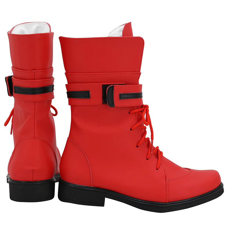 Final Fantasy VII FF7 Tifa Lockhart Cosplay Costume Shoes Boots