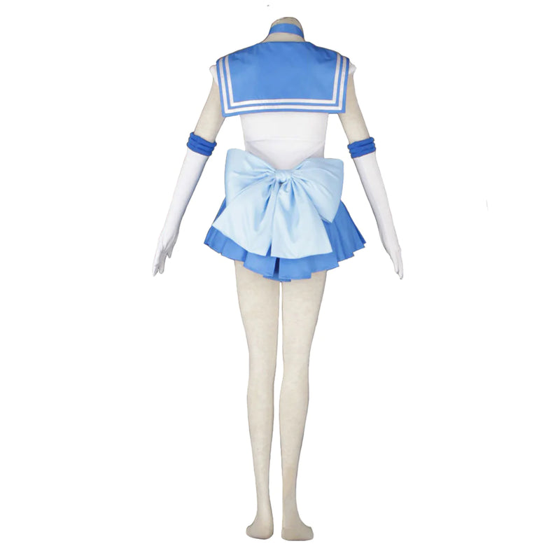 Sailor Moon Sailor Mercury Ami Mizuno Cosplay Costume for Halloween and Carnival