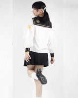 Kagamine Rin White Sailor Collar Shirt with Free Bowtie