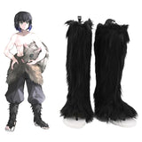 Demon Slayer Halloween Costumes Accessory Hashibira Inosuke Cosplay Shoes Boots