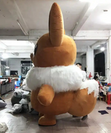 High Quality Pokemon Eevee Mascot Costume