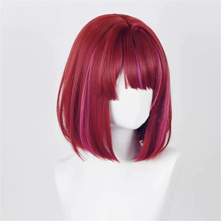 Anime Oshi no Ko Cosplay Arima Kana Wig Short Cosplay Costume Wig Heat Resistant Synthetic Hair