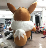 High Quality Pokemon Eevee Mascot Costume