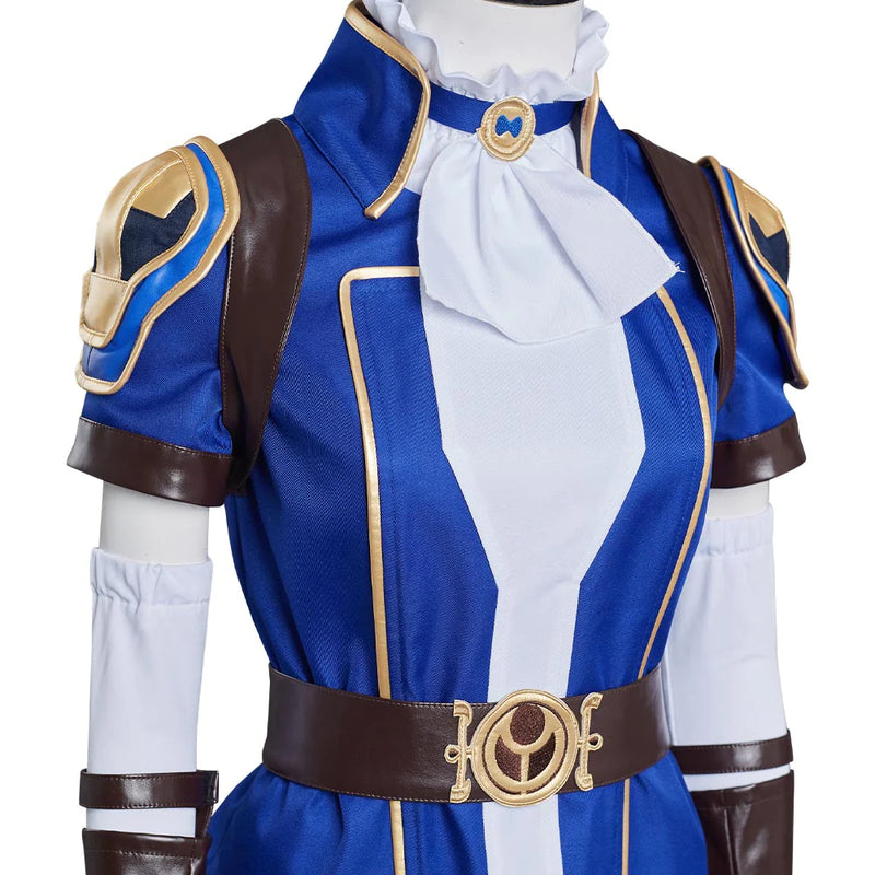 Arcane: League Of Legends - Caitlyn The Sheriff Of Piltover Outfits Cosplay Costume Halloween Carnival Suit