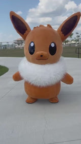 High Quality Pokemon Eevee Mascot Costume