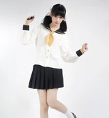 Kagamine Rin White Sailor Collar Shirt with Free Bowtie