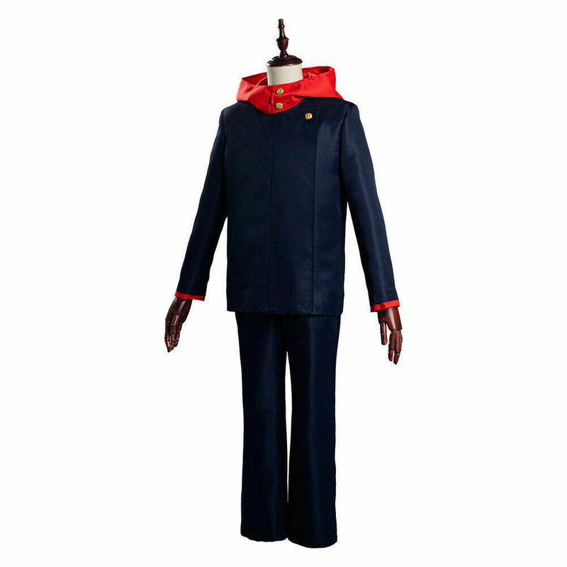 Jujutsu Kaisen Yuji Itadori Cosplay Costume School Uniform Halloween Carnival Suit