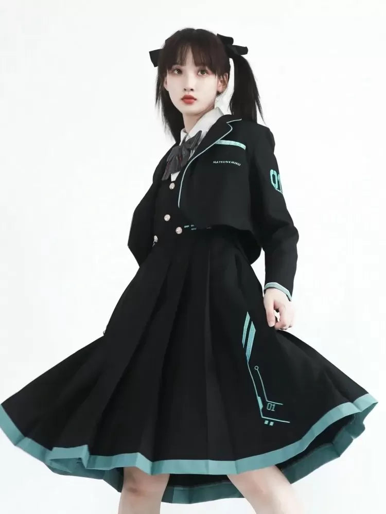 Hatsune Miku Collab Black Blazer