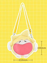 Kagamine Len Laughing Mouth Ita Crossbody Bag Small Version