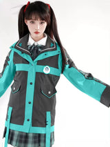 Hatsune Miku Collab Electric Blue "Miku with You" Cyber Jacket