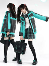 Hatsune Miku Collab Electric Blue "Miku with You" Cyber Jacket