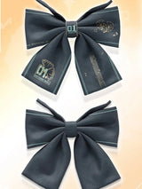 Ginkgo Leaves Print Black Bow Tie Hatsune Miku Collaboration