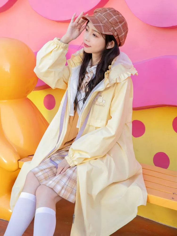 Kuromi/My Melody/Cinnamoroll/Pom Pom Purin/Kero Kero Keroppi Windbreaker