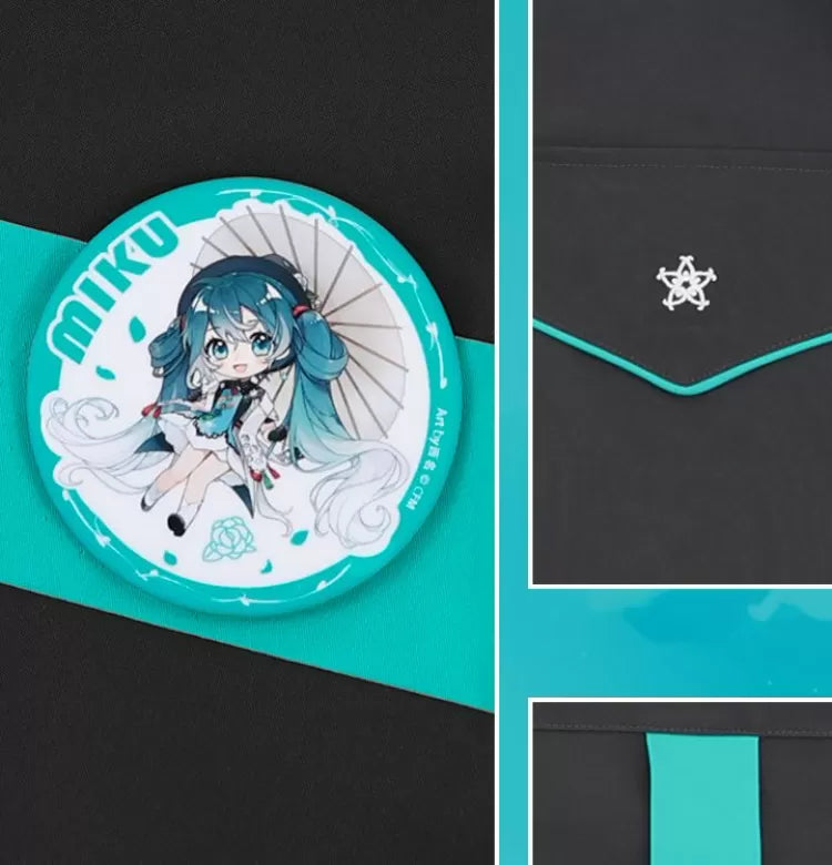 Hatsune Miku Collab Electric Blue "Miku with You" Cyber Jacket