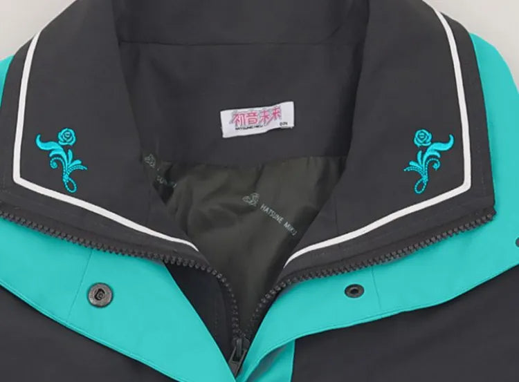 Hatsune Miku Collab Electric Blue "Miku with You" Cyber Jacket