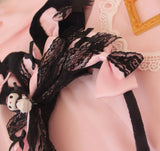 Kuromi Inspired Lace Bowknot Bunny Ears