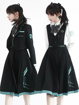 Hatsune Miku Collab Black Blazer